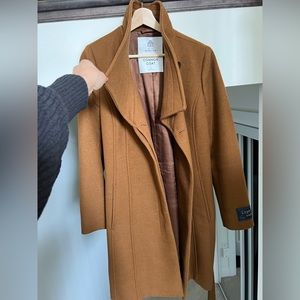 Babaton “The Connor Coat” in Rich Camel